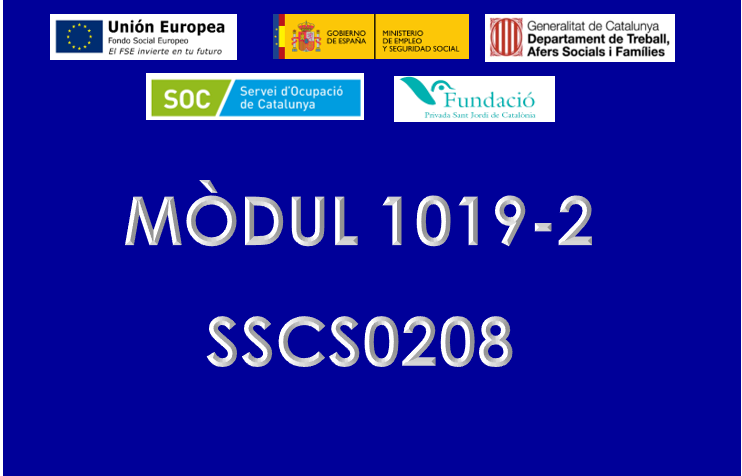 MÒDUL 1019 - GRUP BLAU - ACORD MARC 2019 / 2020