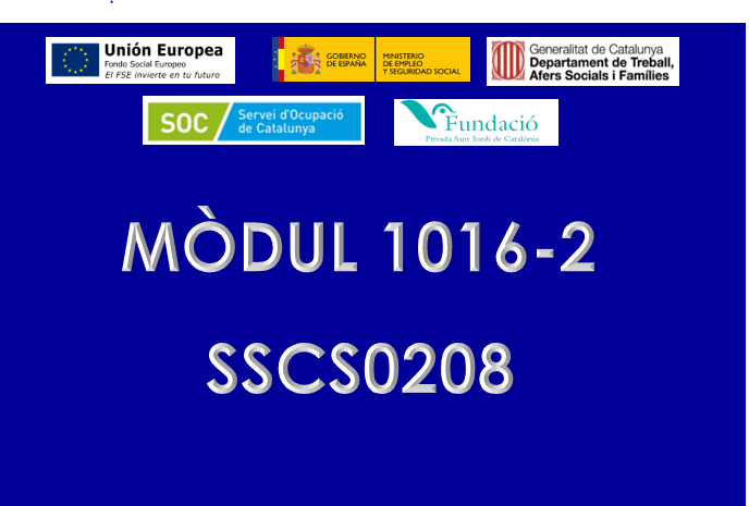 MÒDUL 1016 - GRUP BLAU - ACORD MARC 2019/2020